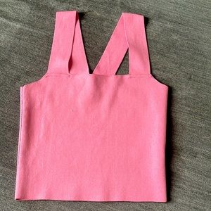 Lucy Paris pink crop top